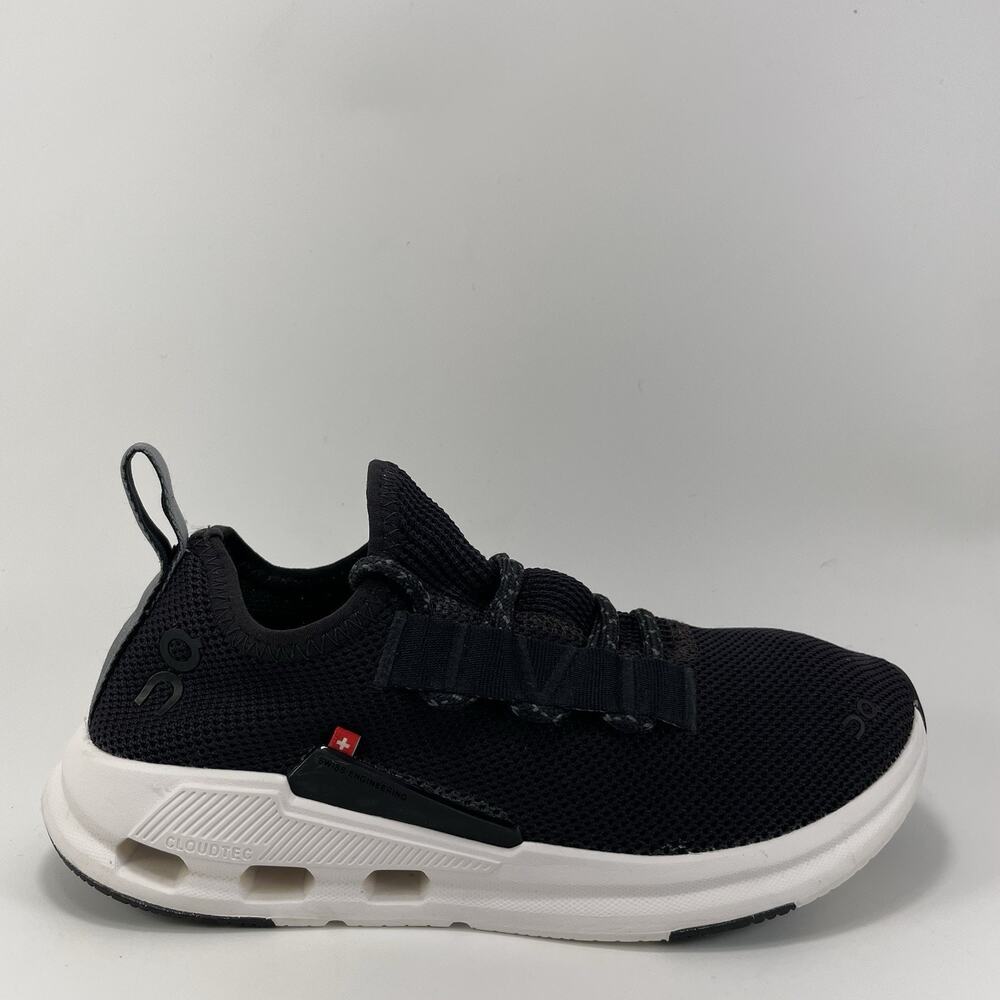 On Cloud Cloudeasy Running Shoes Womens Size 6 Black/Rock Athletic Sneakers